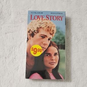Love Story VHS Tape